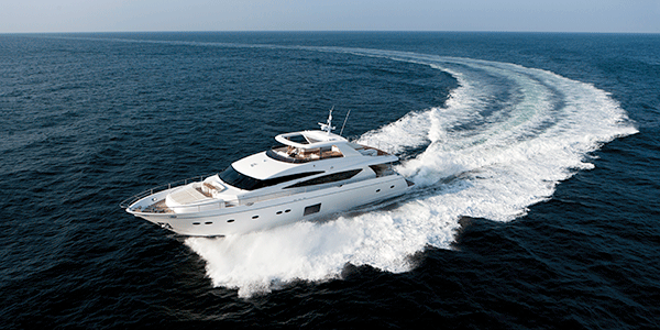 Super yacht Princess 98