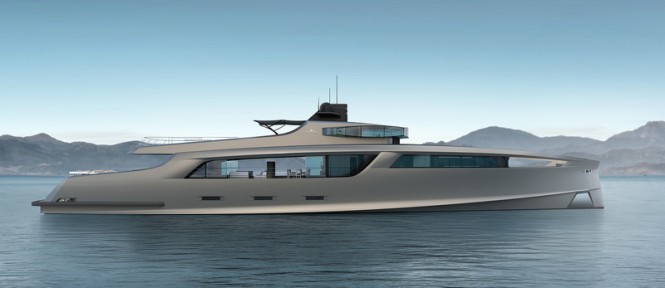 Esenyacht unveils more details about new 50m Project TAURUS Yacht at Qatar International Boat Show 2014