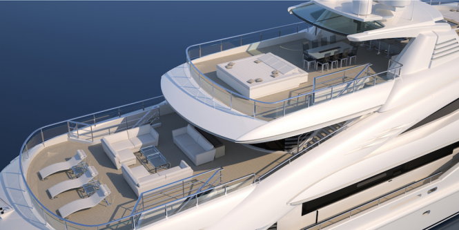 Super yacht Route 66 - Decks Super yacht Route 66 - Decks