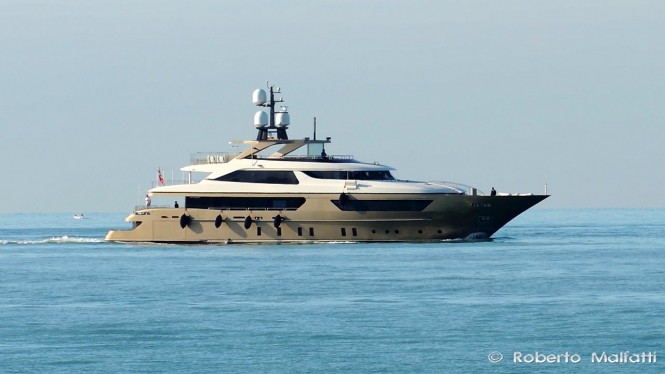 Trident superyacht - Photo by Roberto Malfatti Trident superyacht - Photo by Roberto Malfatti