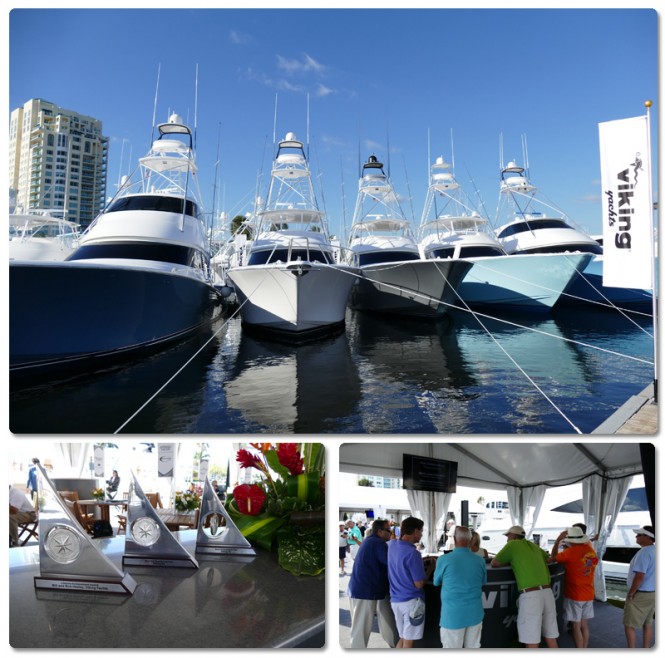 A very successful Ft. Lauderdale Boat Show for Viking Yachts
