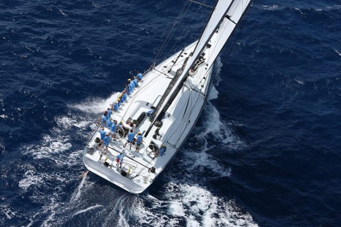 Atlantic Record broken by 100ft Maxi superyacht LEOPARD 3