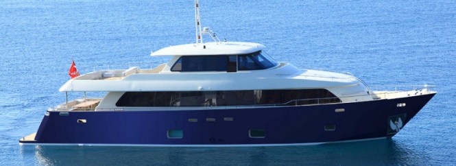 New 28m motor yacht Project Nimir in build at Aegean Yacht