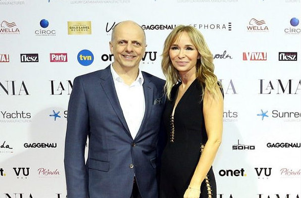 Founder and President of Sunreef Yachts- Francis Lapp and the Creative Director of the La Mania Fash Founder and President of Sunreef Yachts- Francis Lapp and the Creative Director of the La Mania Fash