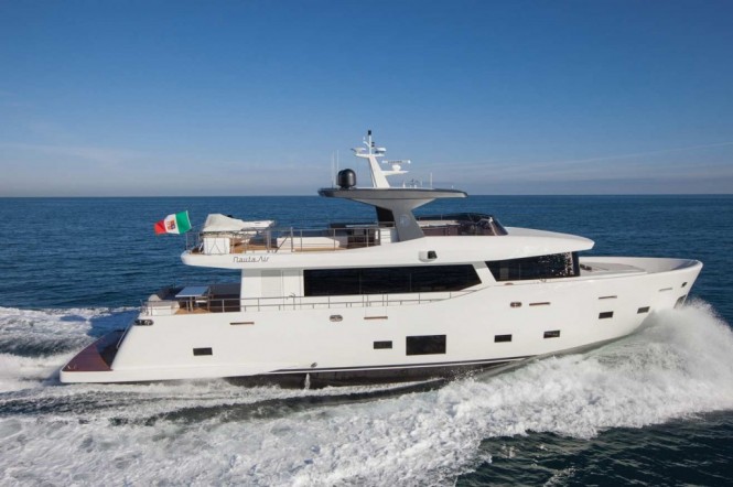 Cantiere delle Marche to compete with motor yacht NOGA in IY&A Awards 2015