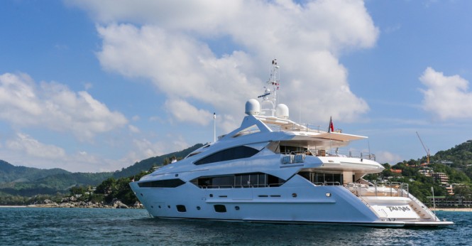 Luxury motor yacht Tanvas at ASR 2014 - Image credit to Asia Superyacht Rendezvous Luxury motor yacht Tanvas at ASR 2014 - Image credit to Asia Superyacht Rendezvous