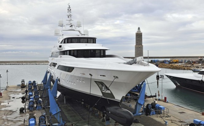 Luxury yacht Formosa ready to hit the water Luxury yacht Formosa ready to hit the water