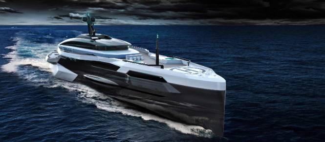 New motor yacht M60 Motion Pulse concept by CentroStile unveiled at METS 2014