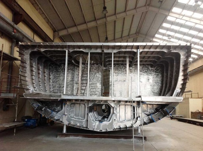 Motor yacht Wider 165' under construction at Wider Yachts Motor yacht Wider 165' under construction at Wider Yachts