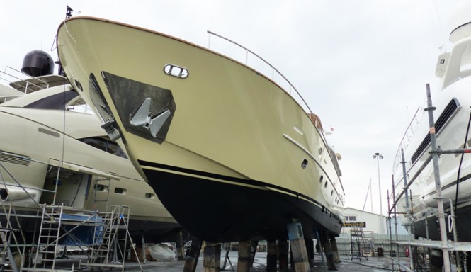 Motor yacht XOne receives hull transformation by Wild Group International