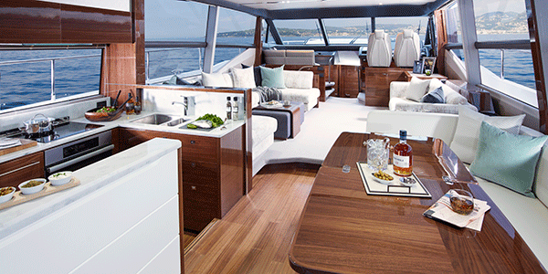 Princess 68 Yacht - Interior Princess 68 Yacht - Interior