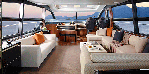 Princess S72 Yacht - Interior Princess S72 Yacht - Interior