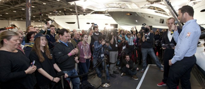 Sir Ben Ainslie to participate in 2015 CWM FX London Boat Show