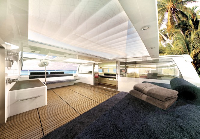 Superyacht Sea-Voyager 83' concept - Cockpit Superyacht Sea-Voyager 83' concept - Cockpit