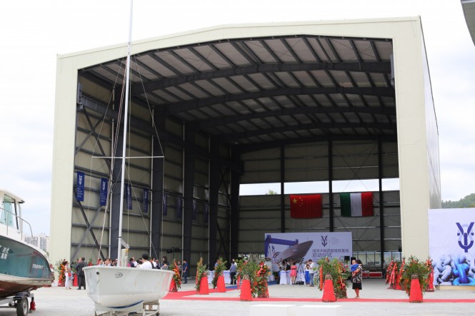 The opening ceremony of Visun Tuscany Yacht Repair and Refit Service Center