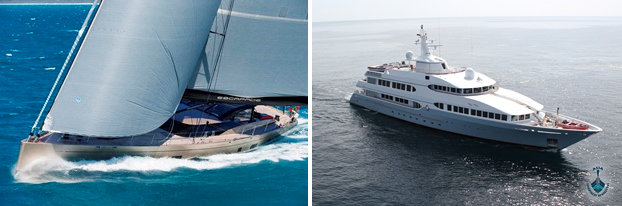 The newly launched Dubois-designed Escapade and the Feadship-built motor yacht Samax join the Rendezvous fleet The newly launched Dubois-designed Escapade and the Feadship-built motor yacht Samax join the Rendezvous fleet