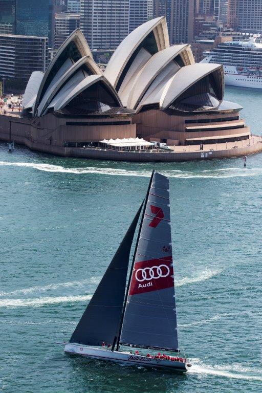 Sailing yacht Wild Oats XI suffers boom damage in lead-up to Rolex Sydney Hobart Yacht Race