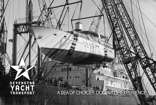 Partnership of Feadship Heritage Fleet and Sevenstar Yacht Transport