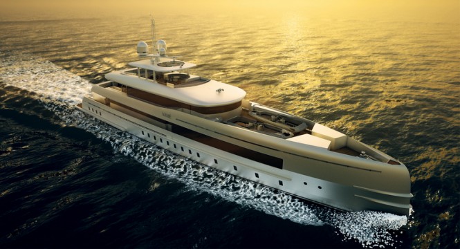 New 50m motor yacht SIBELLE (YN 16750) launched by Heesen Yachts