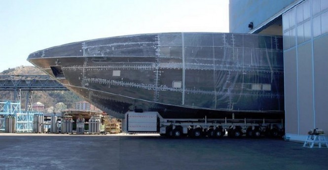 Anatomic 42 Yacht under construction Anatomic 42 Yacht under construction