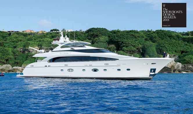 Horizon RP110 motor yacht ESTHER 7 shortlisted for ShowBoats Design Award 2015