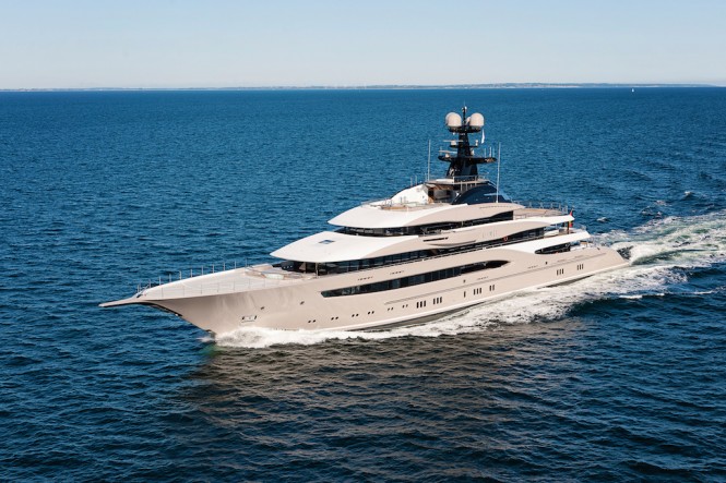 95m Lurssen motor yacht KISMET shortlisted for 2015 World Superyacht Awards