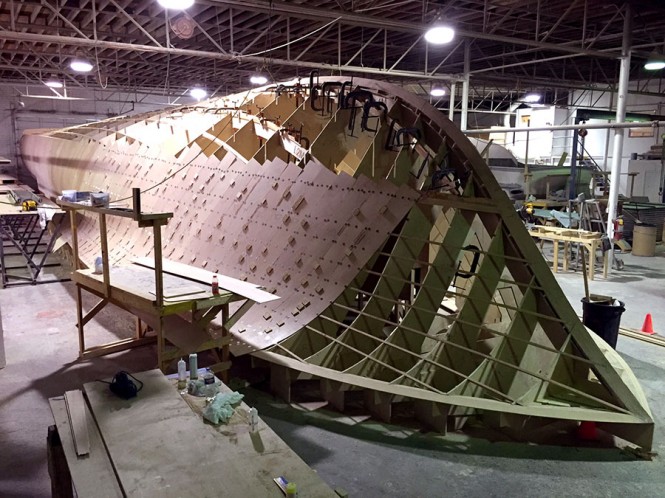 Making quick work of planking entire hull Making quick work of planking entire hull