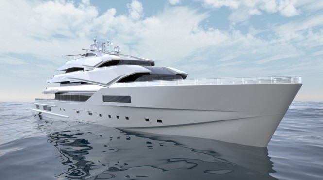 New 90m Mega Yacht Concept developed for Nobiskrug by Impossible Productions Ink LLC