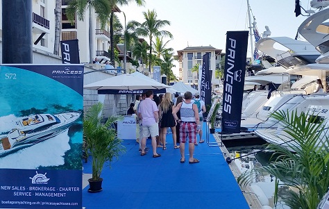 A very successful 12th Phuket International Boat Show for Princess Yachts South East Asia