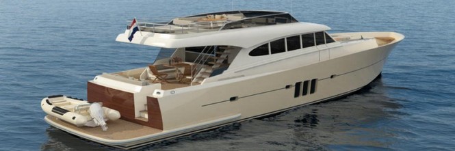 Sossego Comfort 22 Yacht - aft view