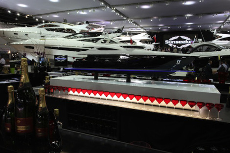 Sunseeker is partnering with some exceptional international luxury brands at the London Boat Show Sunseeker is partnering with some exceptional international luxury brands at the London Boat Show