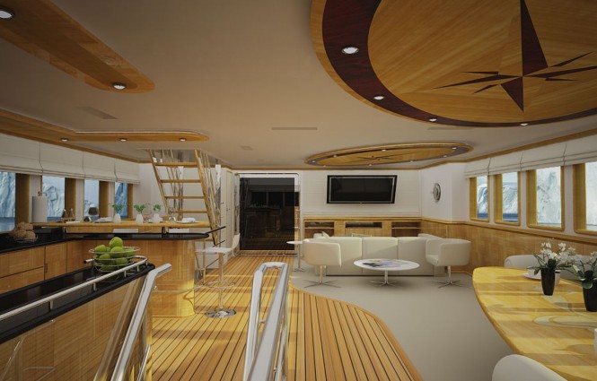 Svetlana Yacht - Saloon Svetlana Yacht - Saloon