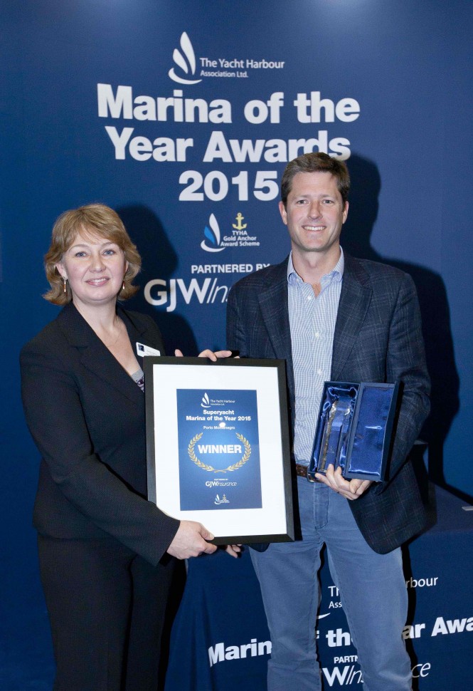 TYHA Superyacht Marina of the Year Award 2015 for Porto Montenegro