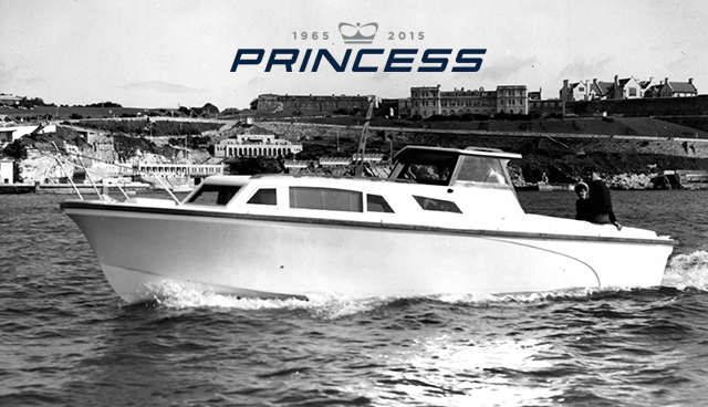 Princess Yachts celebrating its 50th Anniversary this year