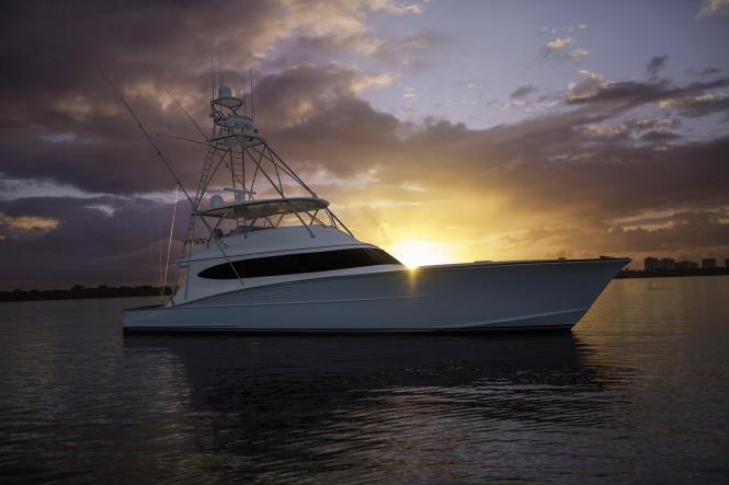 New 77’ motor yacht CLEAN SWEEP (hull 18) delivered by Bayliss Boatworks