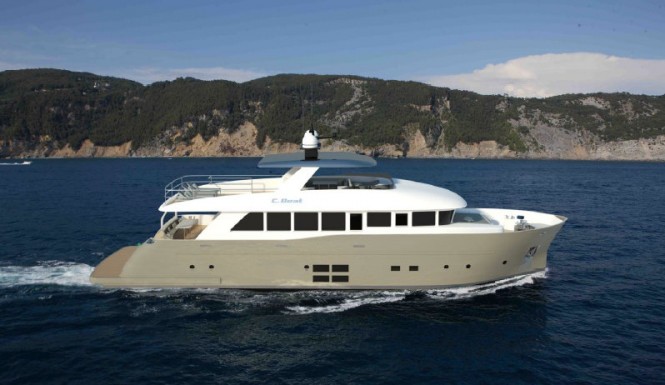 C.Boat 27SC - S Version Yacht - side view C.Boat 27SC - S Version Yacht - side view