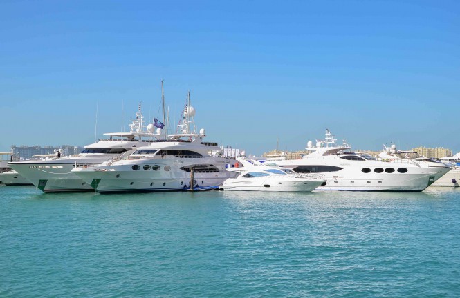 Gulf Craft at the Dubai International Boat Show Gulf Craft at the Dubai International Boat Show