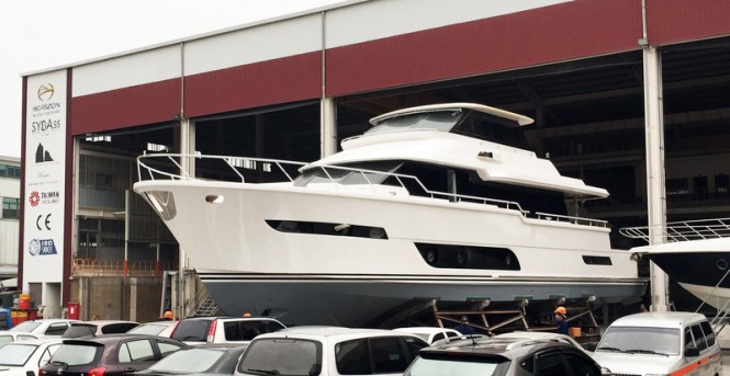 Horizon motor yacht V80 to debut in the USA this spring