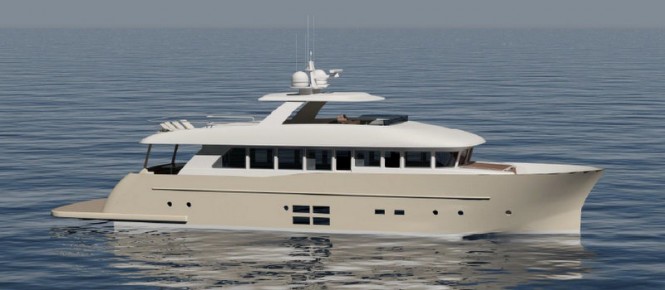 New C.Boat 27SC – S Version motor yacht DON MICHELE under construction