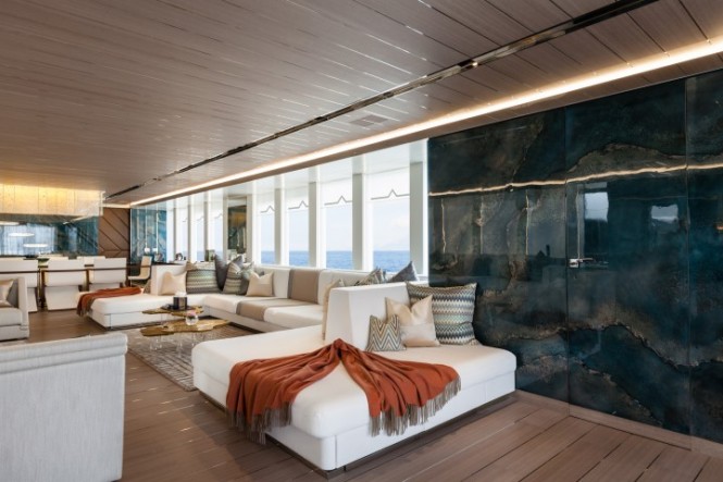 Luxury yacht MY LOGICA - Saloon - G.Sargentini