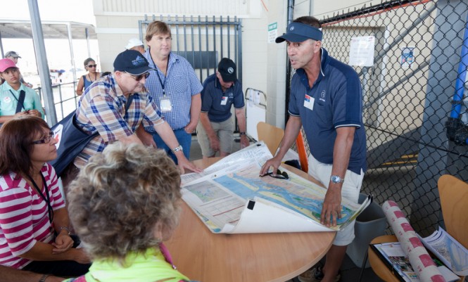 Navigation tips were shared with existing and aspiring Riviera owners Navigation tips were shared with existing and aspiring Riviera owners