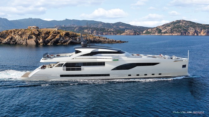 New motor yacht WIDER 125 revealed at Miami Yacht & Brokerage Show 2015
