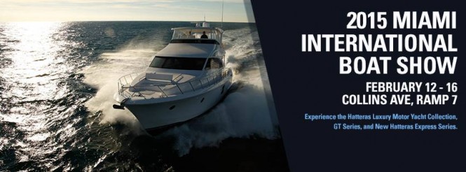 Hatteras Yachts to attend Miami International Boat Show 2015