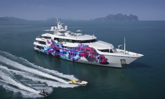 69m motor yacht SALUZI to be displayed at Singapore Yacht Show 2015