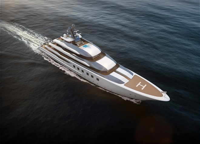 Blohm+Voss to showcase new 80m motor yacht BV80 at London Yacht, Jet and Prestige Car Show
