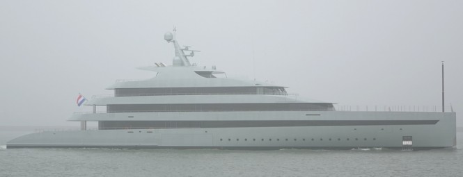 Photos and video of 83m Feadship motor yacht SAVANNAH under sea trials