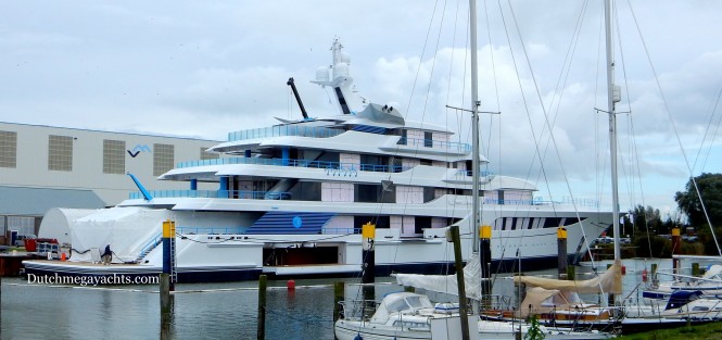 Photos of 92m Feadship motor yacht ROYAL ROMANCE (hull 1005)