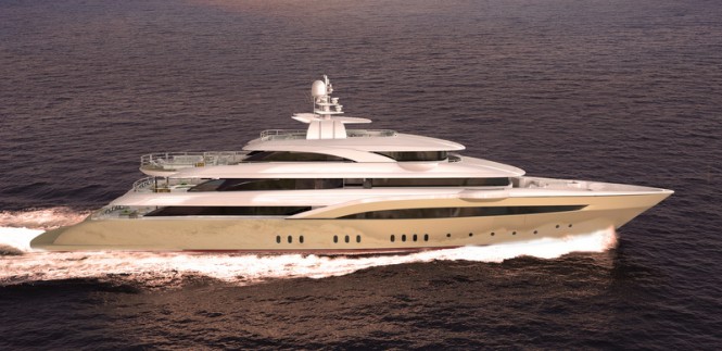 New 72m motor yacht O’PARI 3 launched by Golden Yachts