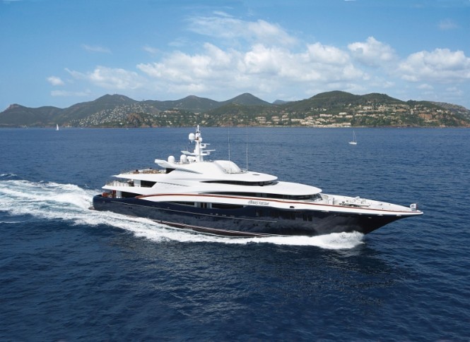 Oceanco to attend Singapore Yacht Show with 75m motor yacht ANASTASIA on display