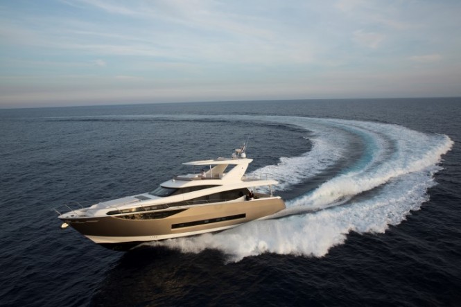 Garroni Design among IY&A Awards 2015 Finalists with motor yacht Prestige 750